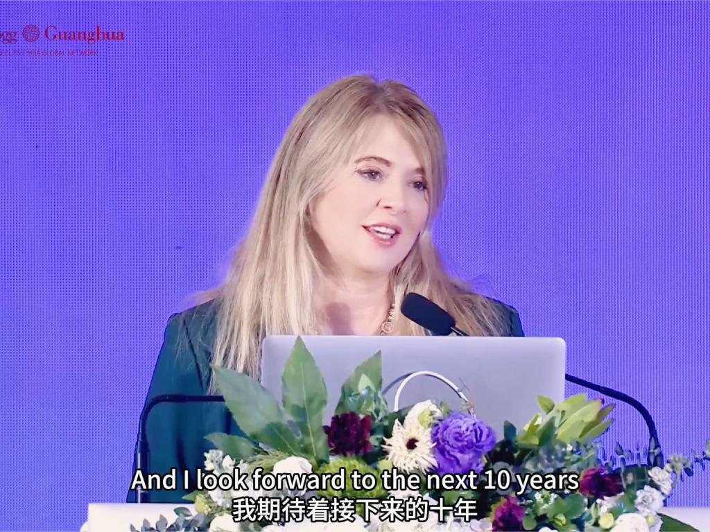 凯洛格治理学院院长Francesca Cornelli宗旨讲话